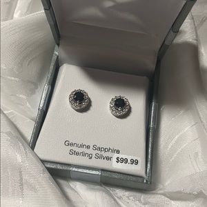 Beautiful sapphire earrings
